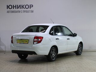2018 Lada (ВАЗ) Granta I Рестайлинг, белый, 389000 рублей, вид 2