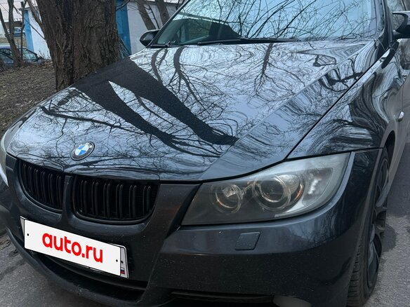 2006 BMW 3 серии 320i V (E90/E91/E92/E93), чёрный, 1100000 рублей - вид 7