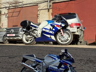 1997 Suzuki GSX-R 600, синий, 310000 рублей, вид 1
