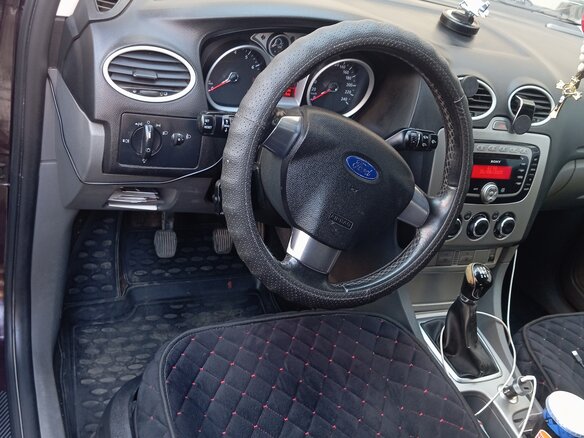 2009 Ford Focus II Рестайлинг, фиолетовый, 525000 рублей - вид 8