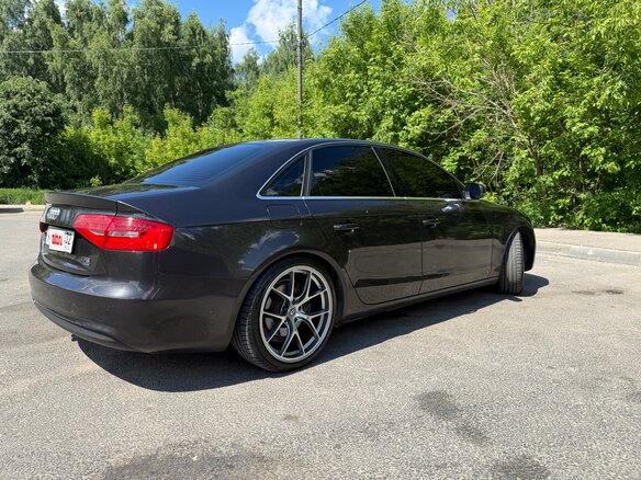2013 Audi A4 IV (B8) Рестайлинг, чёрный - вид 7