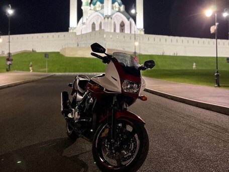 2005 Honda CB 400 Super Four, красный, 460000 рублей, вид 4