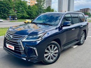 2016 Lexus LX 570 III Рестайлинг 2, синий, 5150000 рублей, вид 1