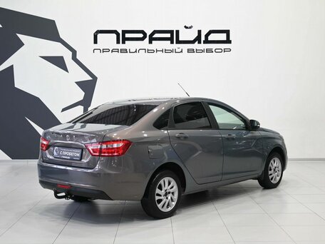 2016 Lada (ВАЗ) Vesta I, серый, 639900 рублей, вид 3