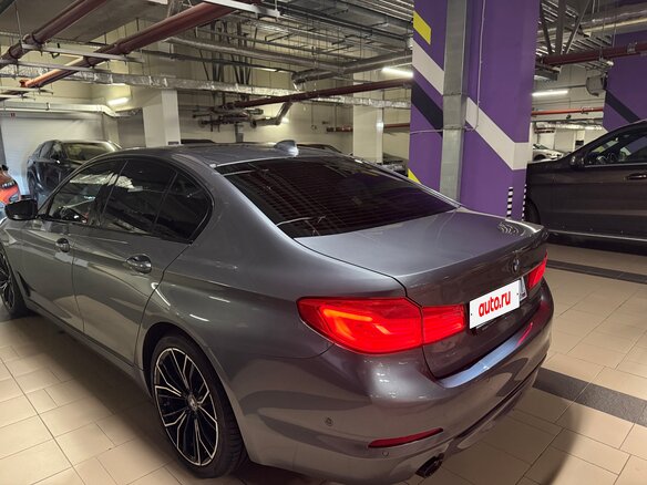 2019 BMW 5 серии 520d VII (G30/G31/G38), серый - вид 2