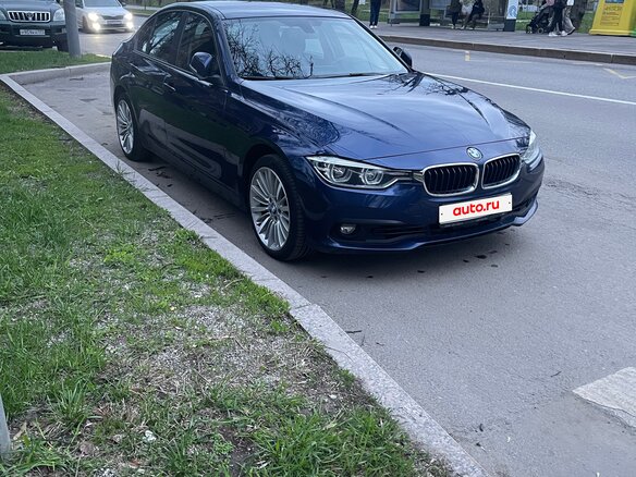 2017 BMW 3 серии 320i xDrive VI (F3x) Рестайлинг, синий - вид 4