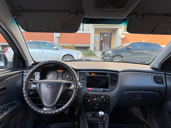 2006 Kia Rio II, серебристый, 337000 рублей - вид 8