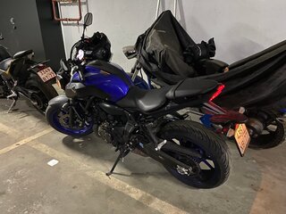 2021 Yamaha MT-07 (FZ-07), синий, 790000 рублей, вид 4