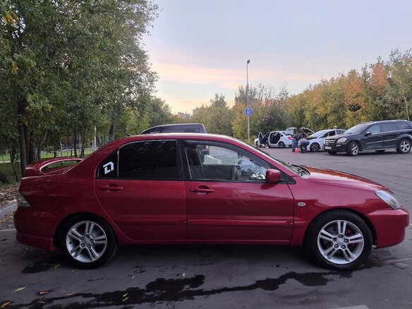 2006 Mitsubishi Lancer IX Рестайлинг, красный, 510000 рублей - вид 4