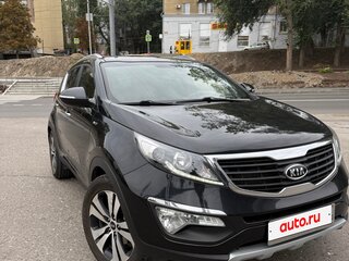 2012 Kia Sportage III, чёрный, 1300000 рублей, вид 2
