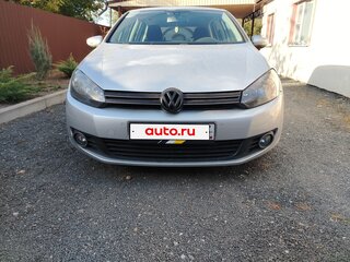 2009 Volkswagen Golf VI, серебристый, 700000 рублей, вид 2