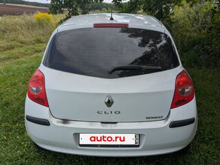 2007 Renault Clio III, белый, 315000 рублей, вид 4