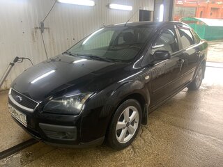 2006 Ford Focus II, чёрный, 490000 рублей, вид 2