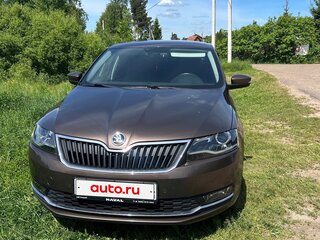 2019 Skoda Rapid I Рестайлинг, коричневый, 1360000 рублей, вид 4