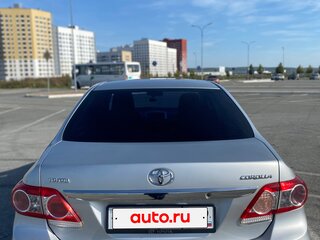 2010 Toyota Corolla X (E140, E150) Рестайлинг, серый, 1150000 рублей, вид 2