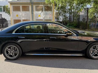 2020 Mercedes-Benz S-Класс 350 d Long 4MATIC VII (W223), чёрный, 6499999 рублей, вид 4