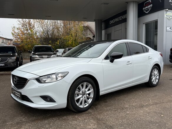 2013 Mazda 6 III (GJ), белый, 1440000 рублей