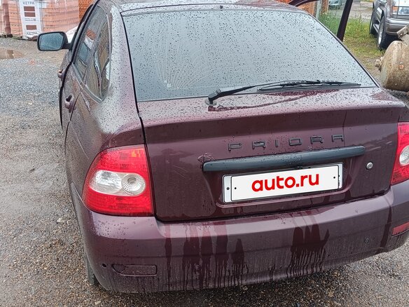 2011 Lada (ВАЗ) Priora I, пурпурный, 300000 рублей - вид 3