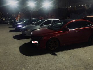 2008 Mitsubishi Lancer X, красный, 680000 рублей, вид 4