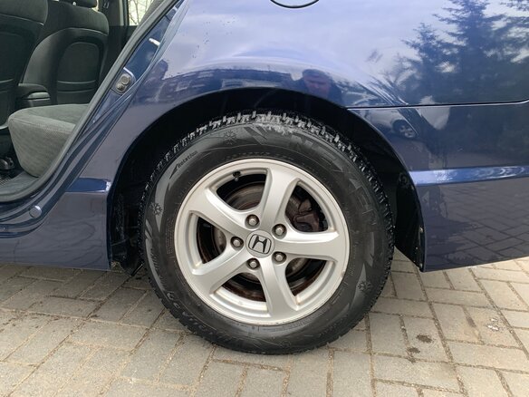 2010 Honda Civic Hybrid VIII Рестайлинг, синий, 845000 рублей - вид 6