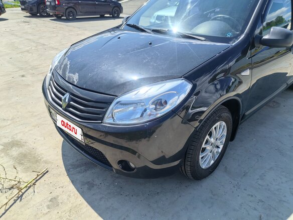 2011 Renault Sandero I, чёрный, 570000 рублей - вид 10