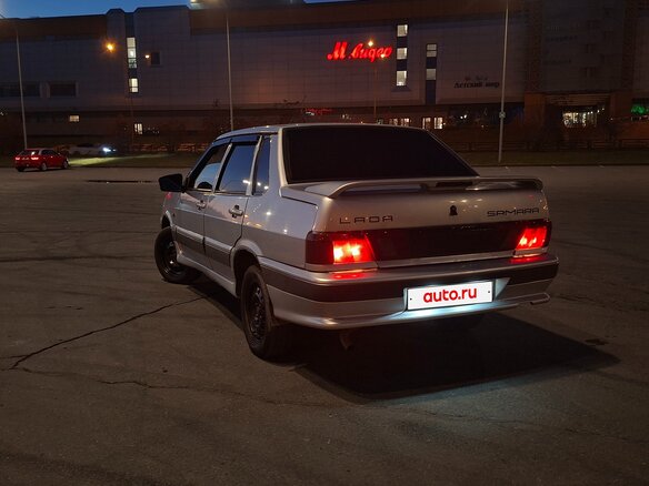 2007 Lada (ВАЗ) 2115, серебристый, 250000 рублей - вид 2