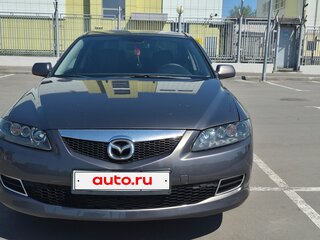 2005 Mazda 6 I (GG) Рестайлинг, серый, 350000 рублей, вид 1