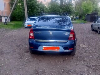 2010 Renault Logan I Рестайлинг, синий, 180000 рублей, вид 1