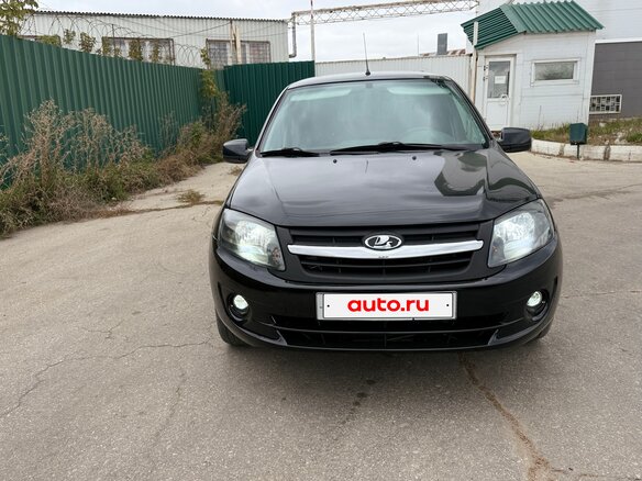 2014 Lada (ВАЗ) Granta I, синий - вид 2