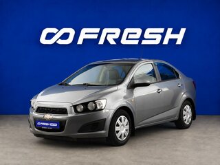 2014 Chevrolet Aveo II, чёрный, 829077 рублей, вид 5