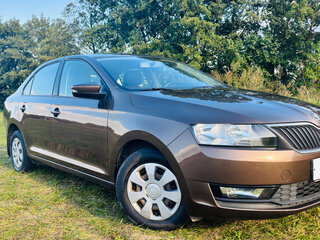 2018 Skoda Rapid I Рестайлинг, коричневый, 1380000 рублей, вид 2
