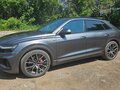 2018 Audi Q8 55 TFSI I (4M), серый, 4500000 рублей - вид 4