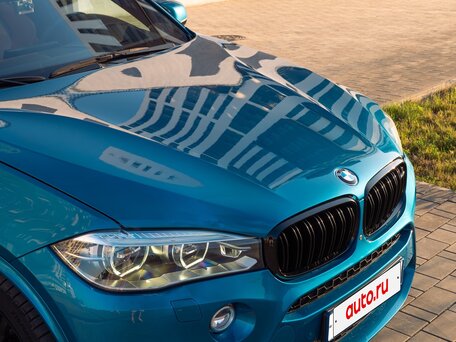 2015 BMW X6 M II (F86), голубой, 4100000 рублей, вид 5