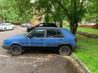 1990 Volkswagen Golf II, синий, 55000 рублей, вид 1
