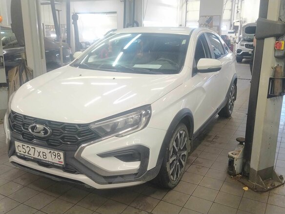 2023 Lada (ВАЗ) Vesta SW Cross I Рестайлинг (NG), белый, 1234000 рублей