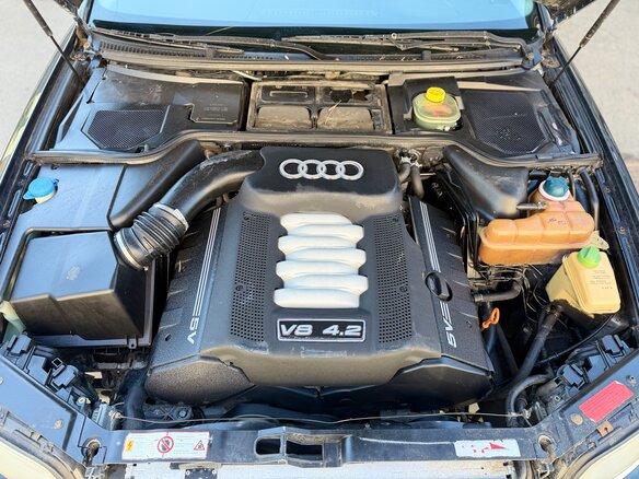 1999 Audi A8 I (D2) Рестайлинг, чёрный - вид 13