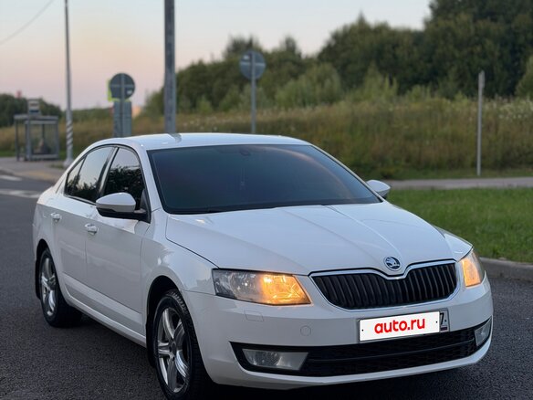 2014 Skoda Octavia III (A7), белый, 1150000 рублей - вид 2