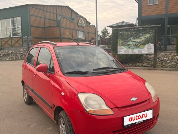 2007 Chevrolet Spark II, красный, 150000 рублей - вид 1