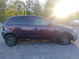 2006 Opel Corsa C Рестайлинг, фиолетовый, 130000 рублей, вид 3