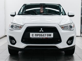 2014 Mitsubishi ASX I Рестайлинг, белый, 1189000 рублей, вид 2