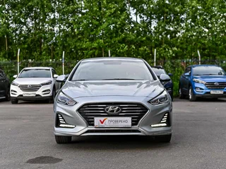 2018 Hyundai Sonata VII (LF) Рестайлинг, серебристый, 1469000 рублей, вид 3