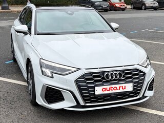 2021 Audi A3 Sportback 35 TFSI IV (8Y), белый, 3150000 рублей, вид 2