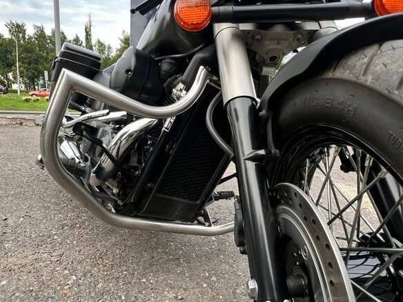 2012 Honda Shadow 750, чёрный, 750000 рублей - вид 12