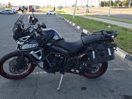 2016 Triumph Tiger 800, чёрный, 719000 рублей, вид 2