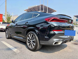 2024 BMW X6 30i III (G06) Рестайлинг, чёрный, 8927278 рублей, вид 4