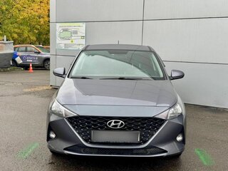 2021 Hyundai Solaris II Рестайлинг, серый, 1759000 рублей, вид 2