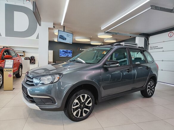 2026 Lada (ВАЗ) Granta Cross I Рестайлинг, серый, 1196000 рублей - вид 1