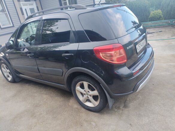 2008 Suzuki SX4 I (Classic), чёрный, 710000 рублей - вид 7