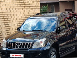 2006 Toyota Land Cruiser Prado 4-speed 120 Series, чёрный, 1850000 рублей, вид 2