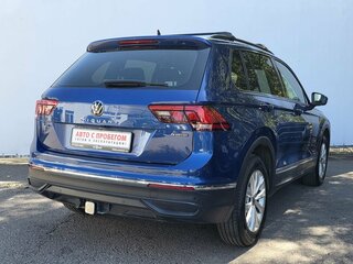 2021 Volkswagen Tiguan II Рестайлинг, синий, 2520000 рублей, вид 5